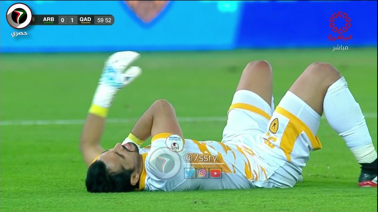 خالد الرشيدي يواصل التألق بتصديه لتسديدة قوية من العربي#القادسيه_العربي