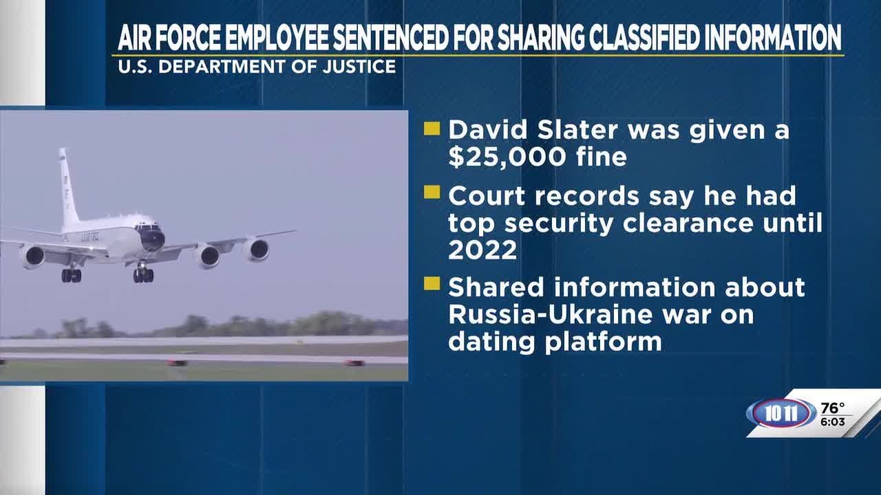 Nebraska Air Force employee sentenced for conspiring to transmit classified information