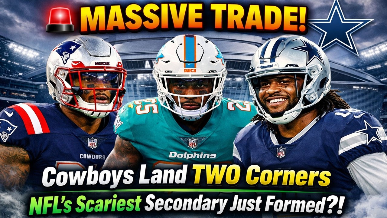 🚨 MASSIVE TRADE! Cowboys Land TWO Pro Bowl Corners — NFL's SCARIEST Secondary Just Formed?!