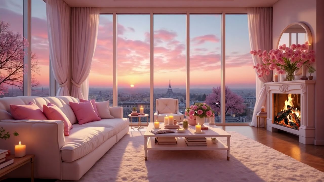 Calm Fireplace Ambience | Soft Piano Music & Fireplace for Inner Peace