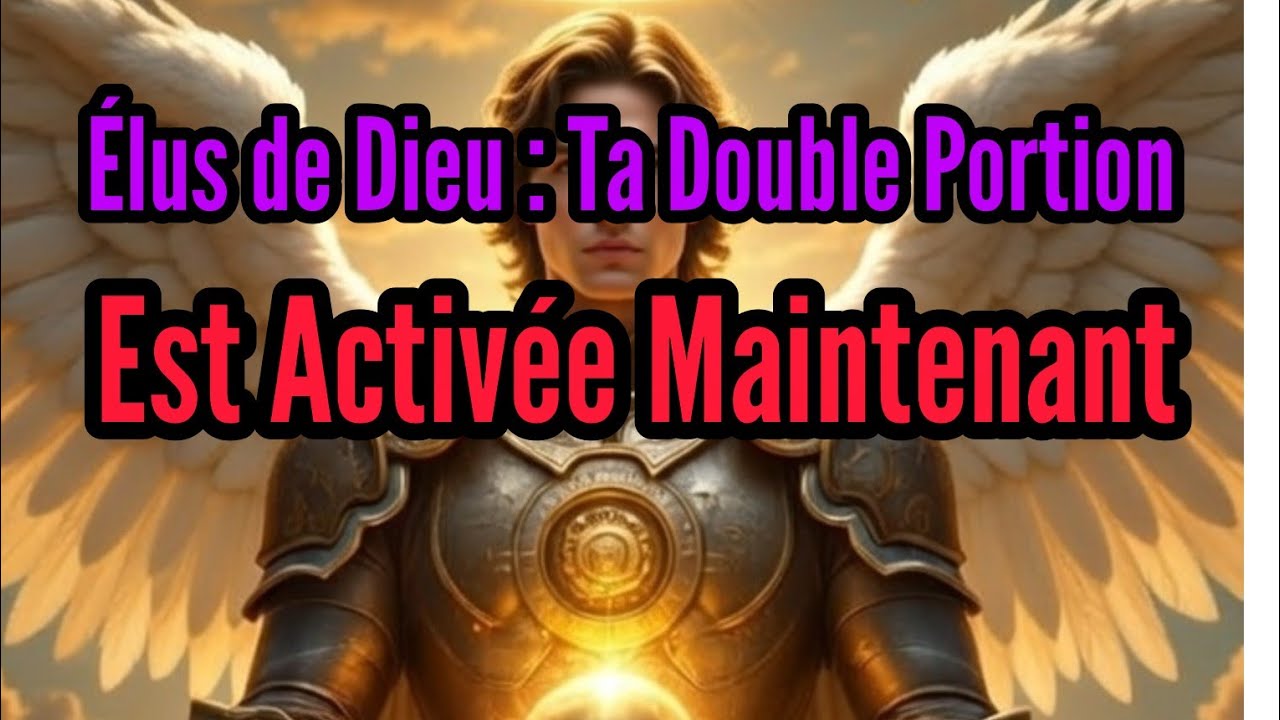  🔥 Élus de Dieu : Ta Double Portion Est Activée Maintenant