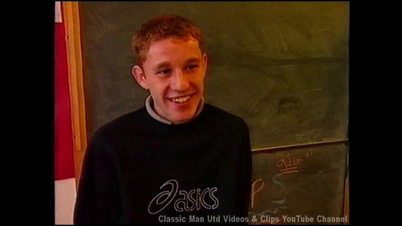 Nicky Butt Goes Back To School 1995