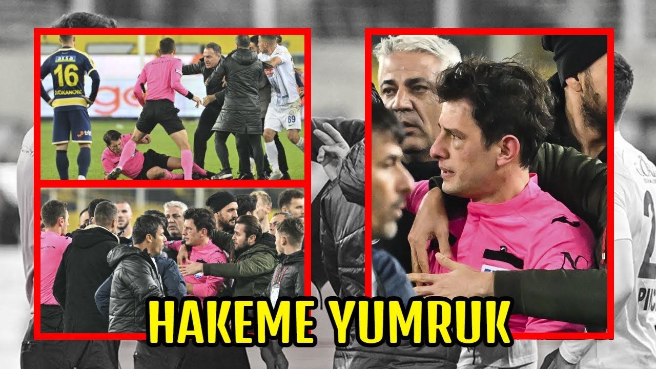 Futbolumuzda Kapkara Gece: Hakem Halil Umut Meler'e Yumruk Atıldı!