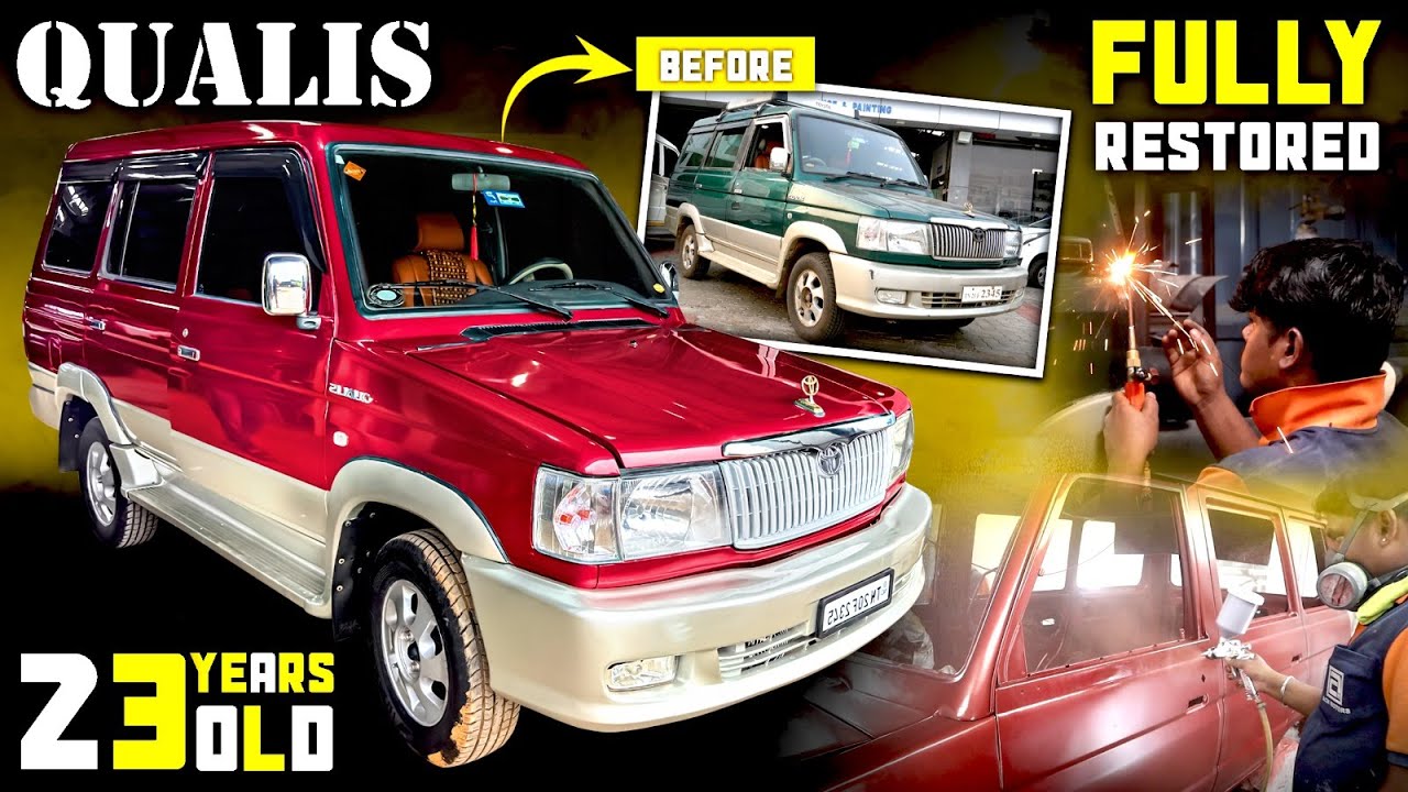 Experience the 23-Year-Old Qualis Restoration: Green to Red Journey!