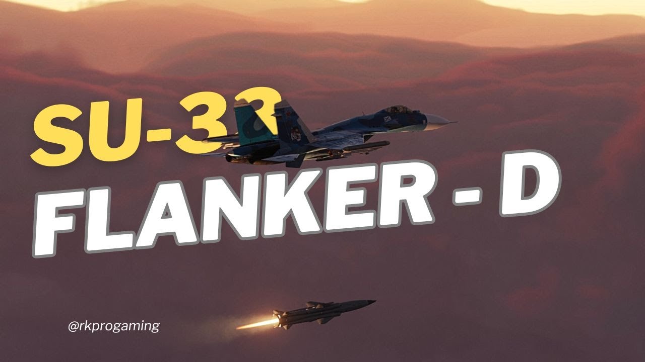 Russian Su-33 on Antiship mission with Kh-41 missiles | Su-33 | BVR | Single Mission| DCS