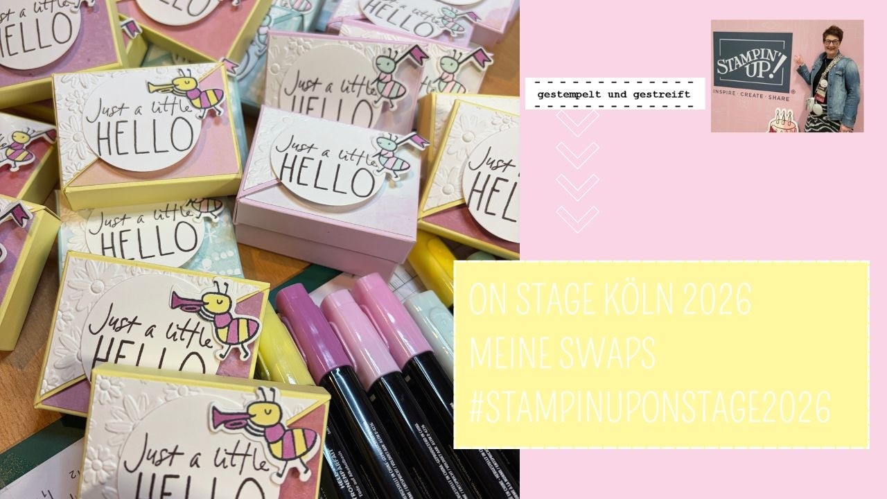 Mein Swap für OnStage 2026 in Köln | Kreative Ideen mit Produkten von Stampin´Up!