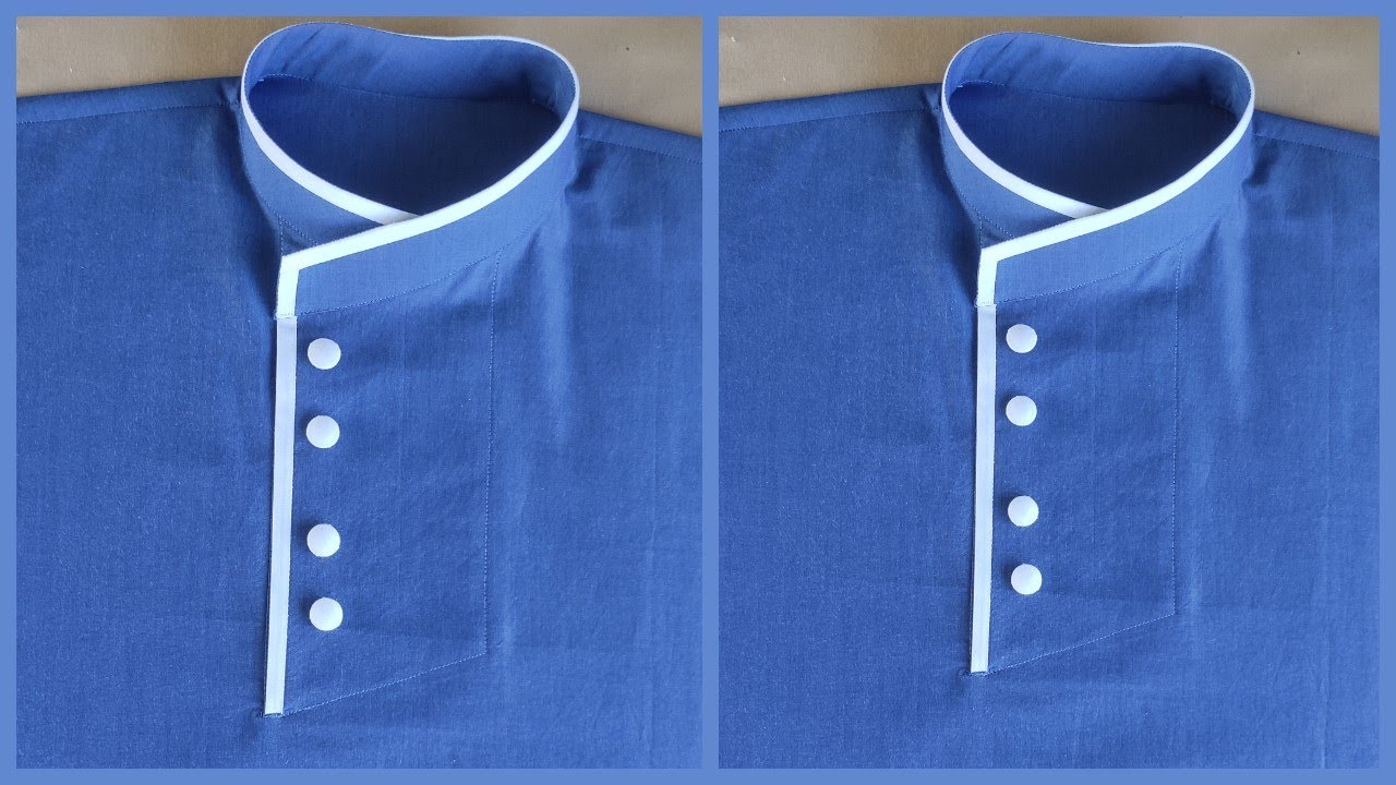 latest kurta neck design 2021 // sew a designer kurta // latest designer kurta stitching full video/