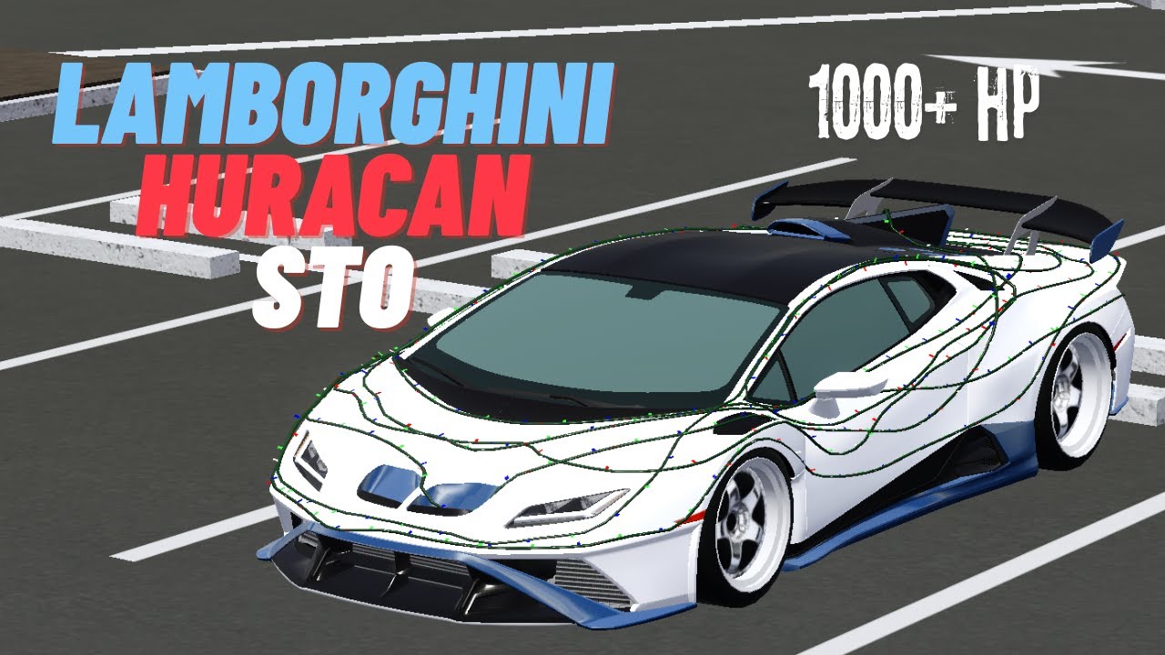 Lamborghini Huracán STO мощностью более 1000 л.с. – гоночный монстр на юго-западе Флориды в Roblo...
