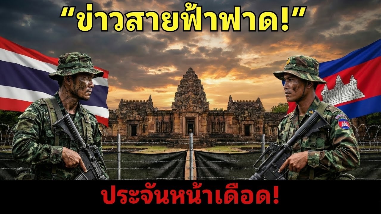 ข่าวร้อนวันนี้ 27/1 | ฐานชนฐาน! ไทย-เขมร ประจันหน้าเดือด ระยะประชิดที่ตาเมือนธม – โลกใน 10 นาที