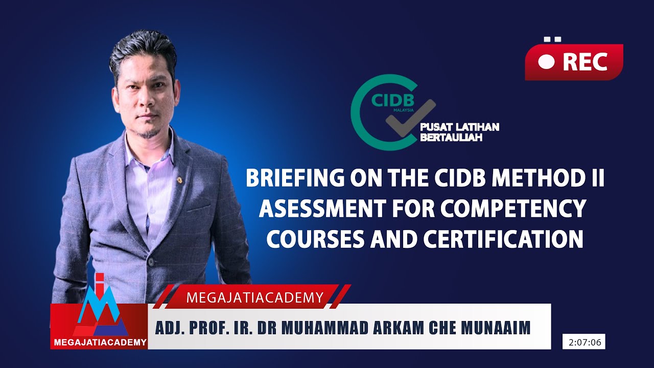 CIDB Method II Assessment Preparation for Certified Competency Programs