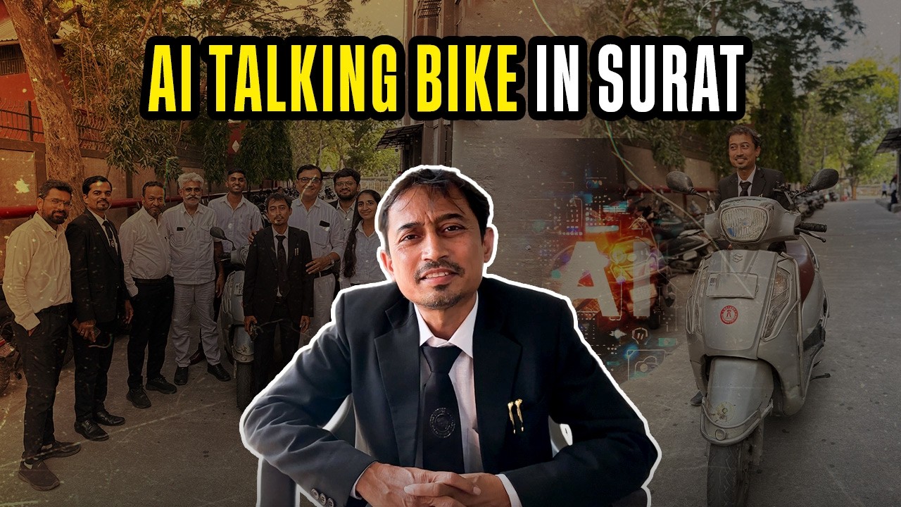 Surat Lawyer Builds India&rsquo;s First AI-Talking Moped