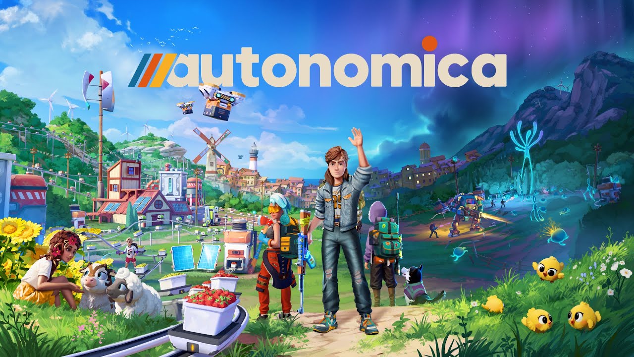 Autonomica - Open-world Survival Farming and Automation Game Trailer