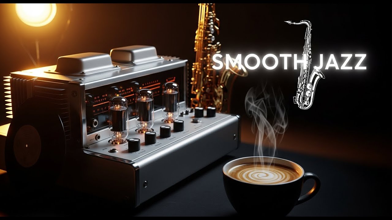 Smooth Jazz Night Music for Gentle Relax Flow 🌌 Relaxing Instrumental Jazz