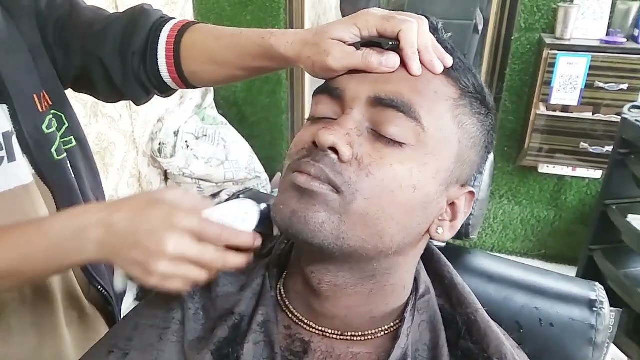 How to young man Beard Trimming video only✂✂✂✂✂✂