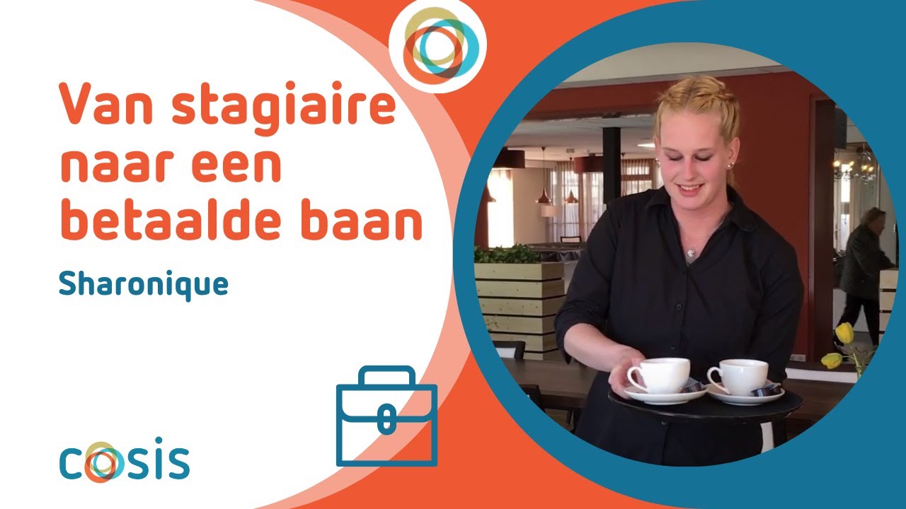 Sharonique .... van stagiaire naar een betaalde baan