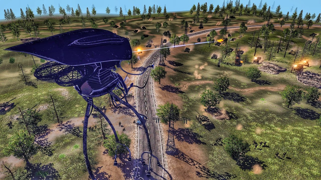 TRIPOD vs RUSSIAN ARMY - CTA Battle Simulator