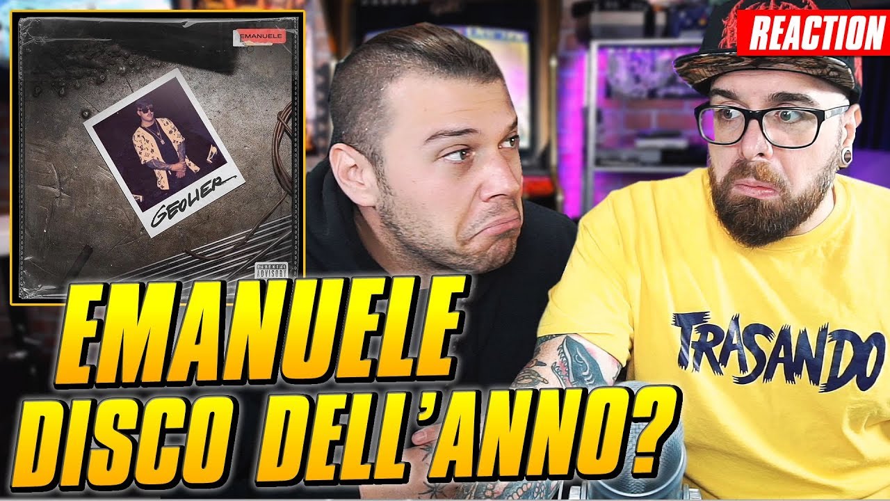 Geolier - EMANUELE  ( Disco completo ) * REACTION * Arcade Boyz