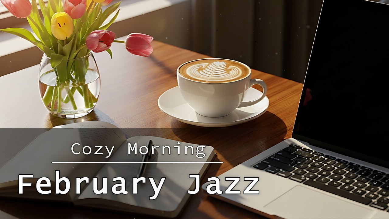 Cozy Coffee Jazz ☕ February Bossa Nova for Focused Work & Productive Week