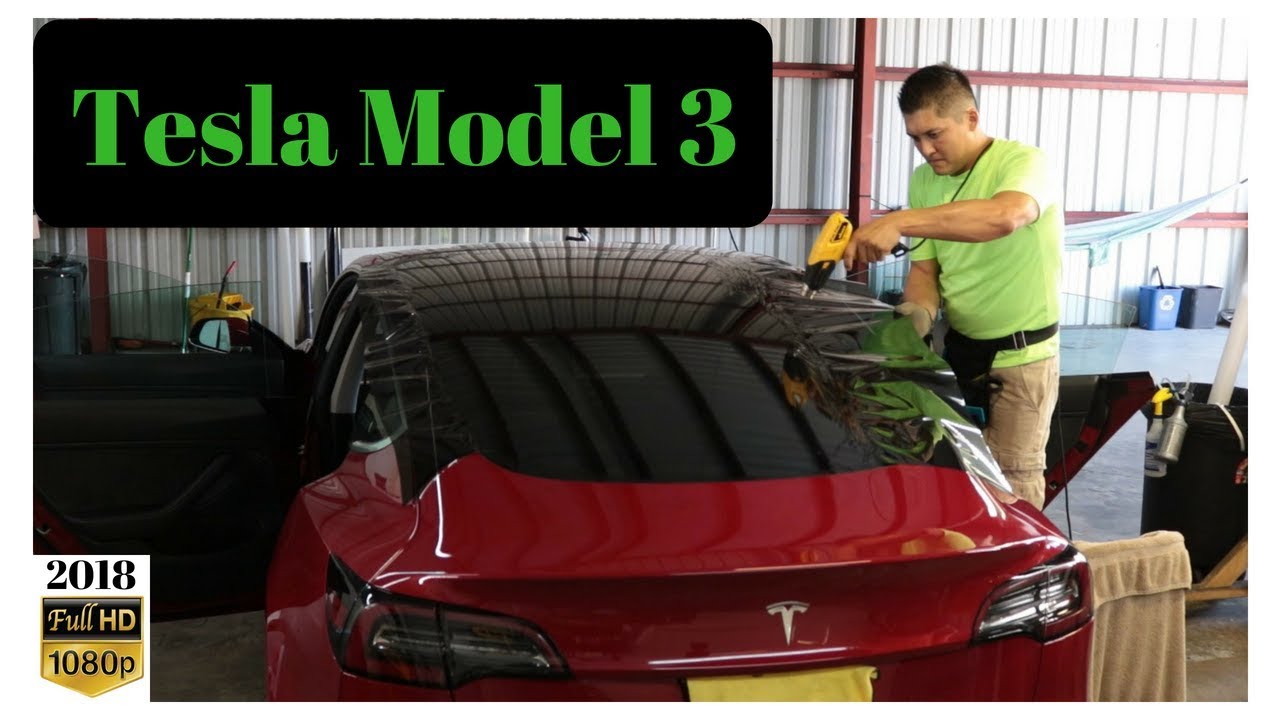 Tesla Model 3 Back Window
