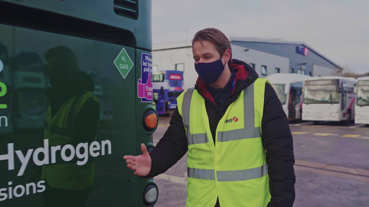 World-first hydrogen double-deckers enter service