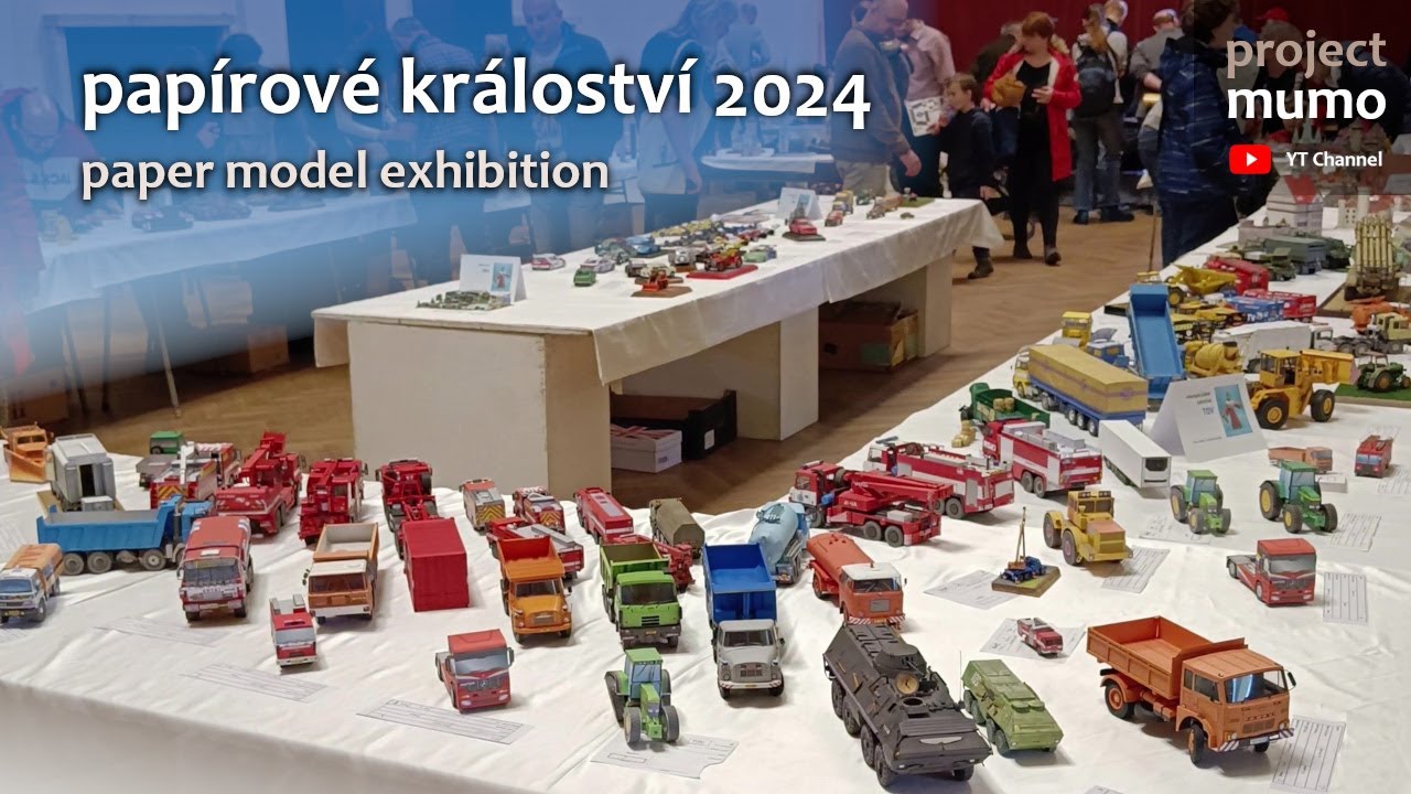 Paper Kingdom Brno - Lužánky 2024 | Paper Models Exhibition
