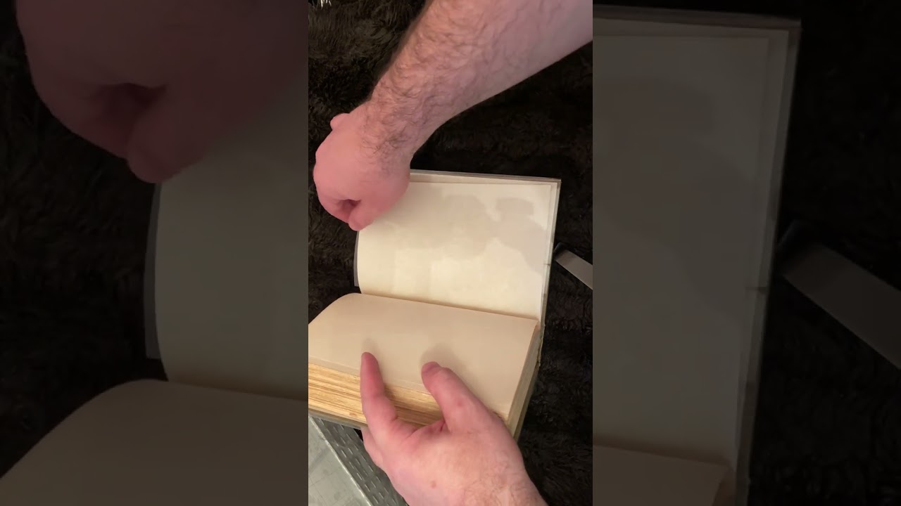 Unboxing First Edition of Peter Pan and Wendy
