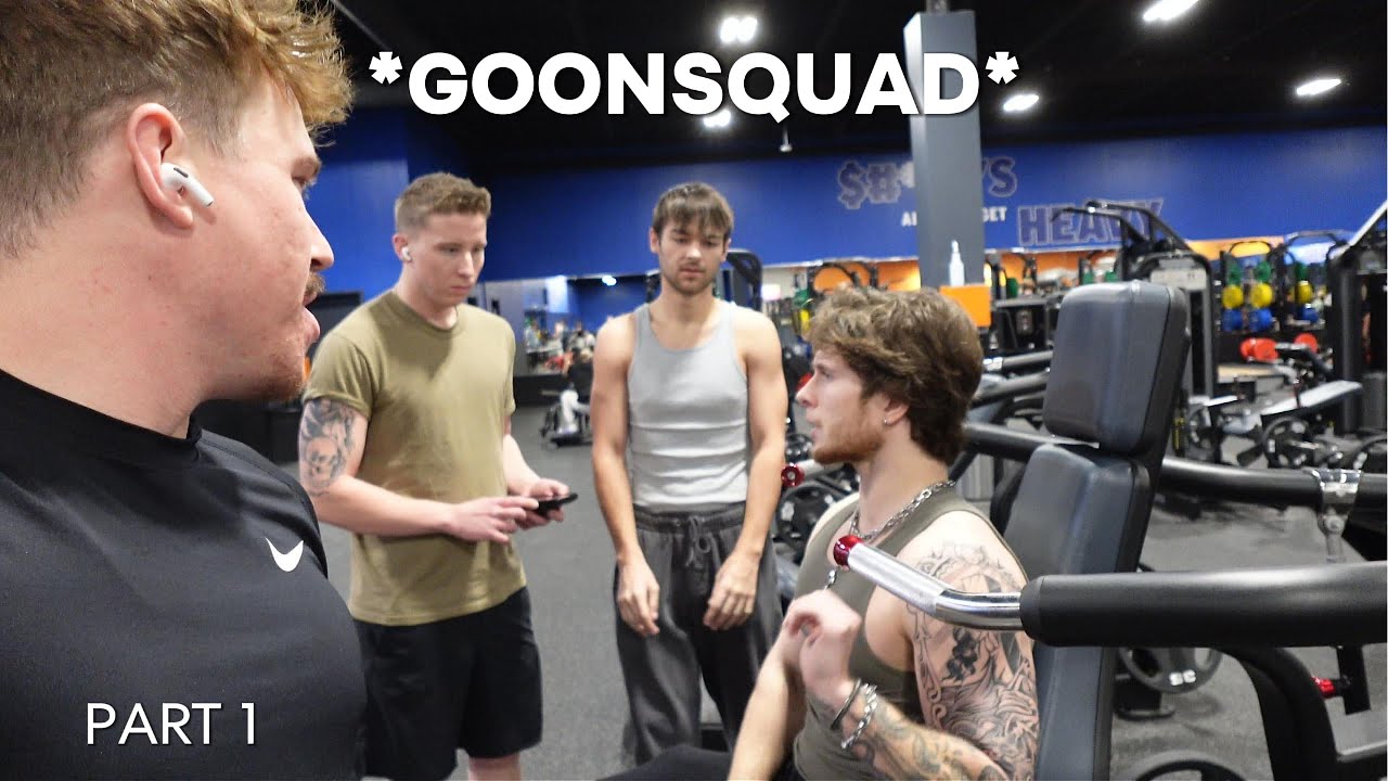Training My 3 Buddies on Push Day 💪 | Chest, Shoulders & Triceps (Part 1)