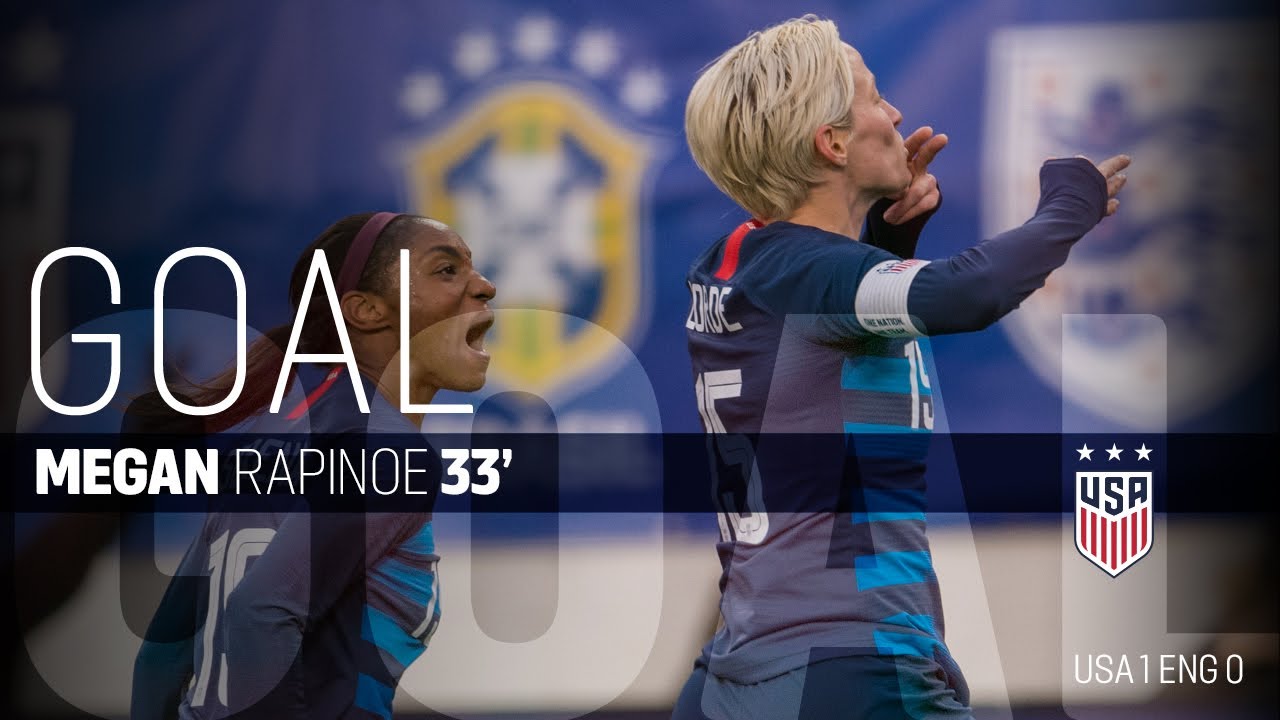 WNT vs. England: Megan Rapinoe Goal - March 2, 2019
