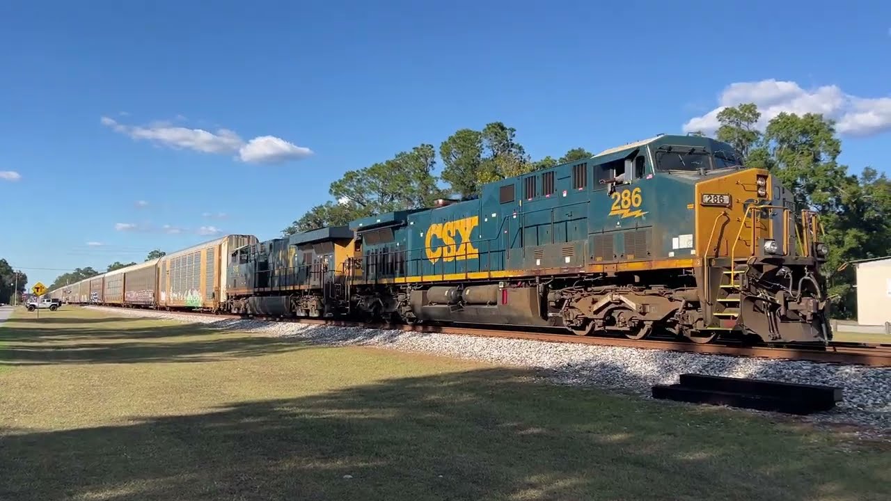 Some Trains in Folkston, GA - October 2025