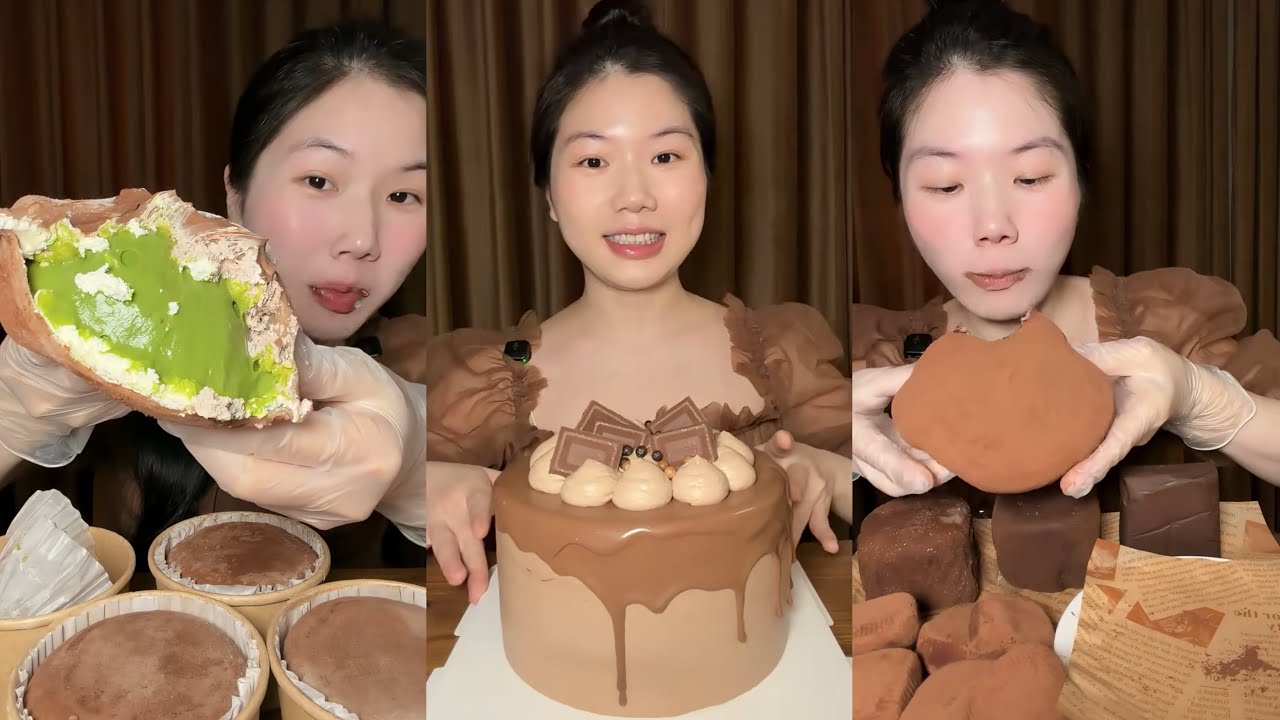 [ASMR] Dessert Mukbang Eating Creamy Cake | Mukbang Eating Show💗🍰🧁
