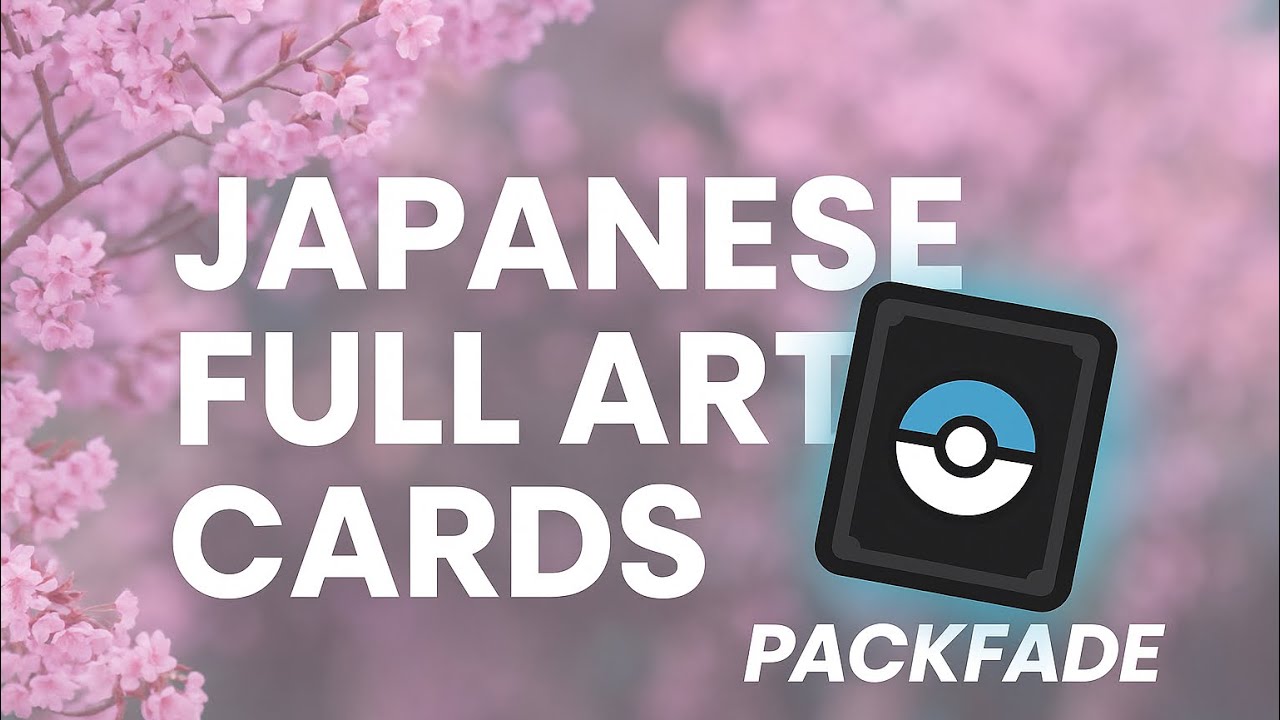 My Japanese Pok&eacute;mon Full Art Binder Collection (2025)