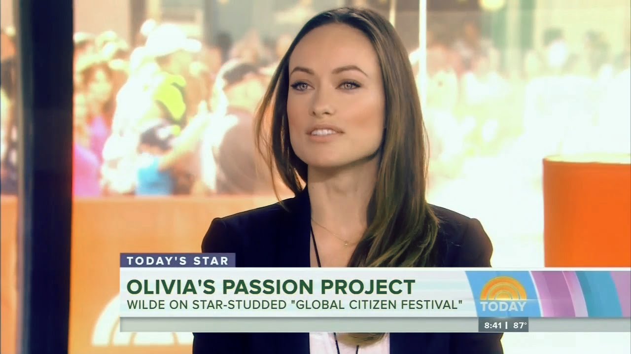 Olivia Wilde's Today Show Interview - August 11, 2014