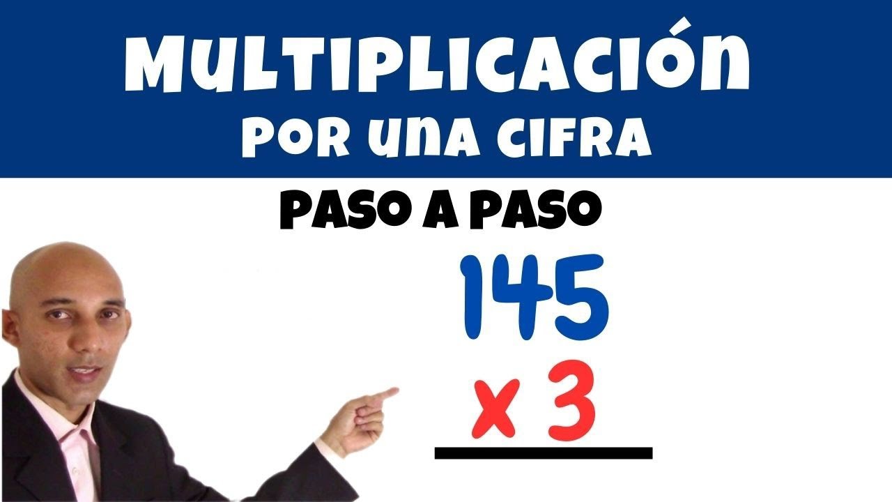 ¡Multiplica por una Cifra Fácil! | Método Paso a Paso 