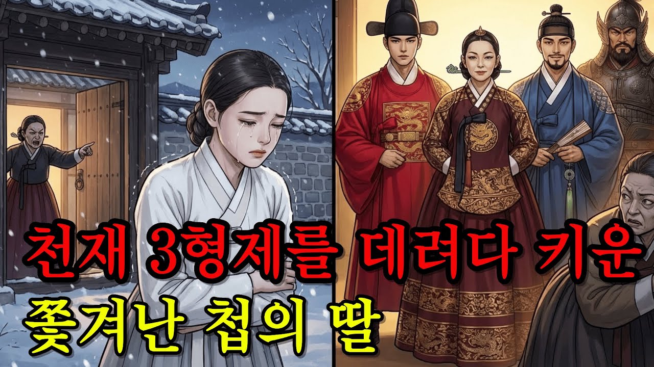 종가댁 쫓겨난 첩의 딸 노비 삼형제 키웠더니 장원급제 거상 대장 된 충격 반전 야담