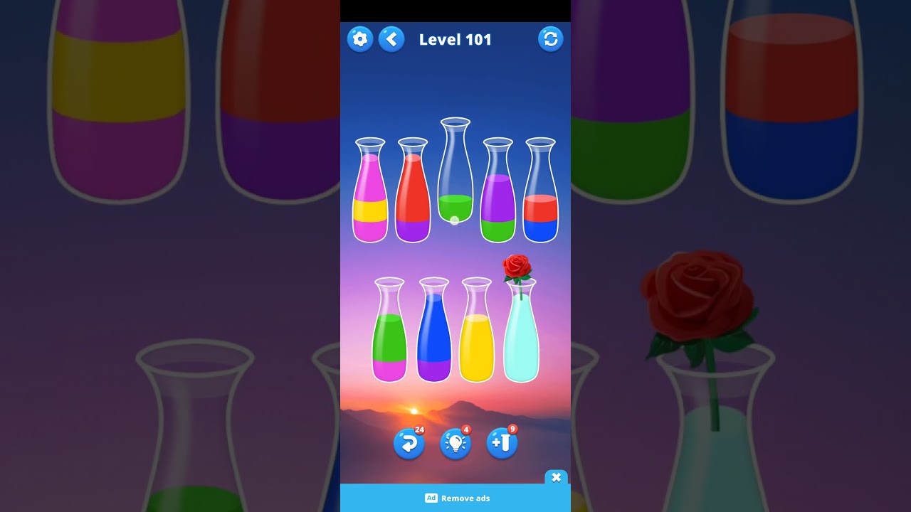 Water Sort Challenge Level 101 | Water Sort Challenge | Puzzled GameWithMe