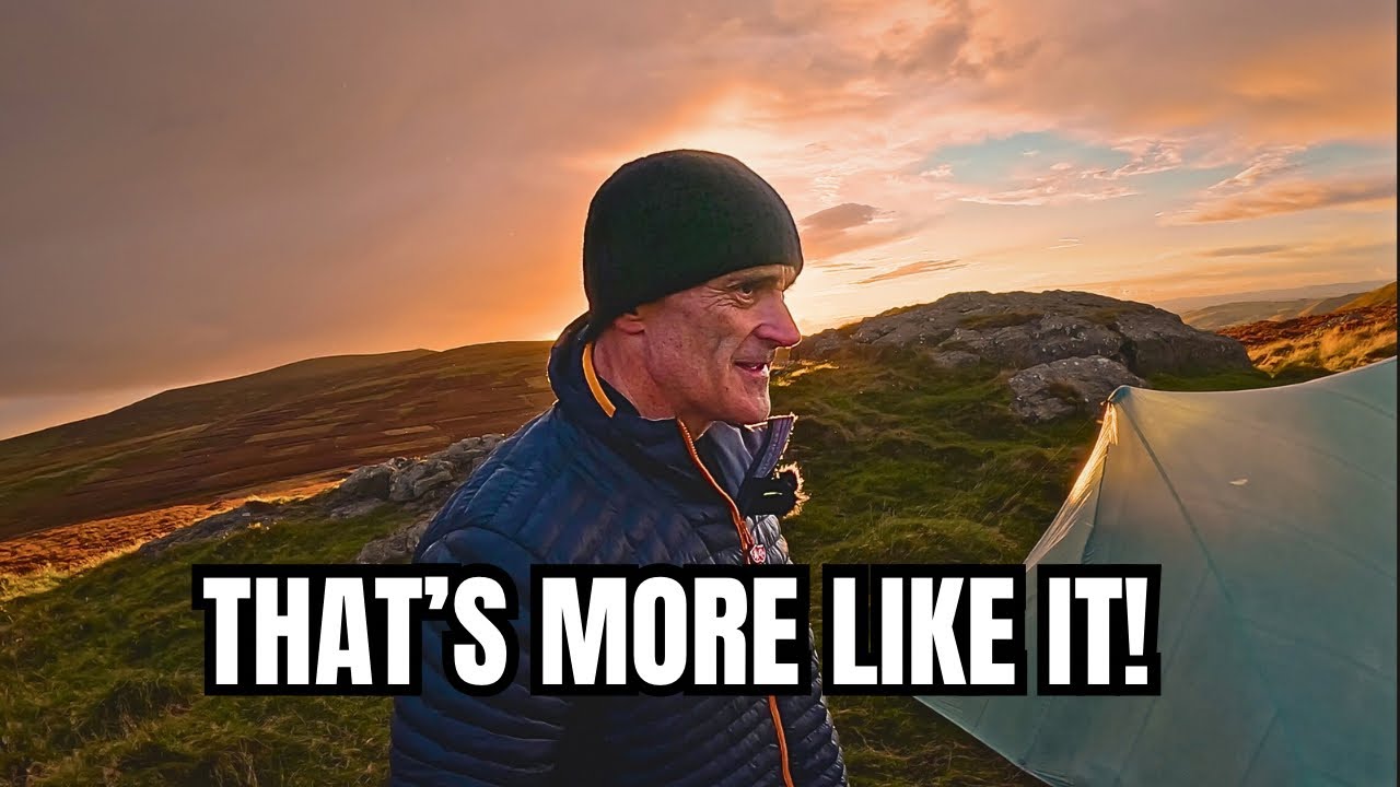 THE ‘DIFFICULT’ MIDDLE BIT! Day 2 St Cuthbert’s Way | Ultralight Cheviots Camp!