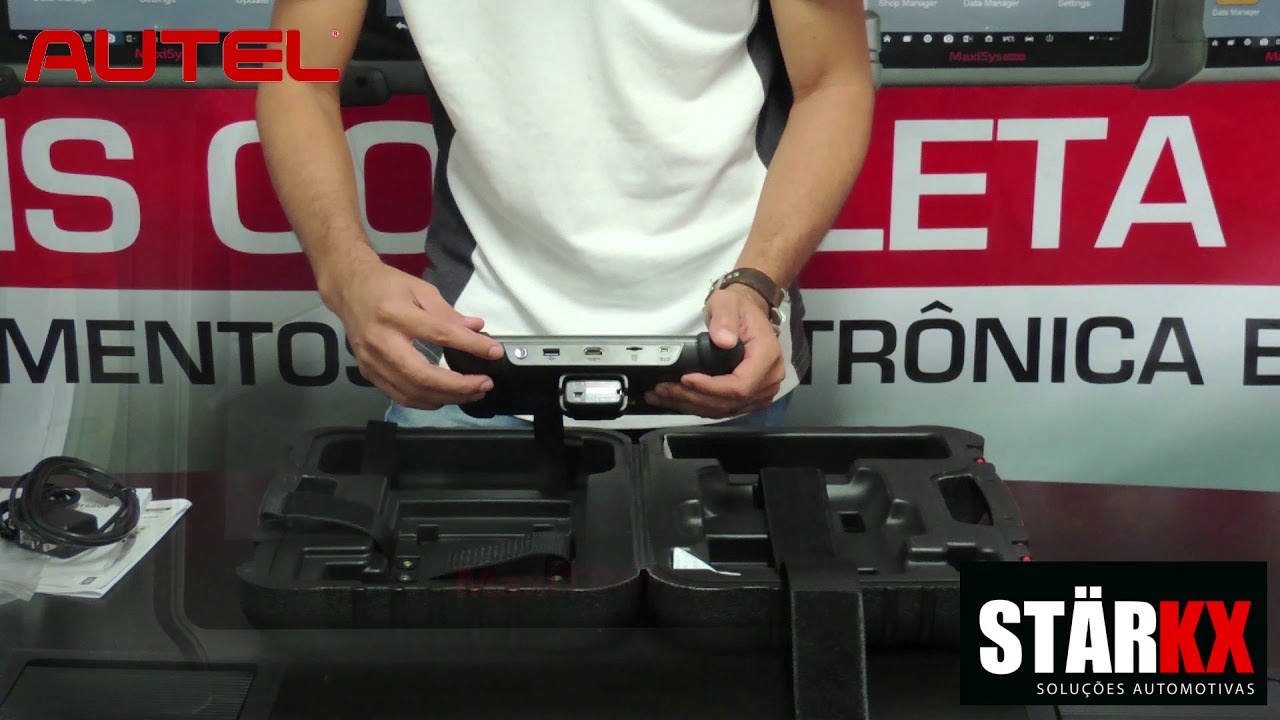 Unbox MaxiTPMS TS608 da Autel