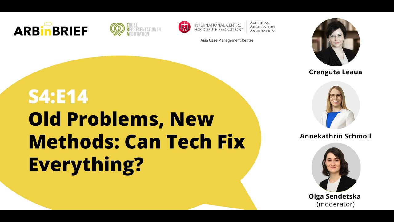 ARBinBRIEF S4E14 – Crenguta Leaua & Annekathrin Schmoll – Old Problems, New Methods: Can Tech Help?