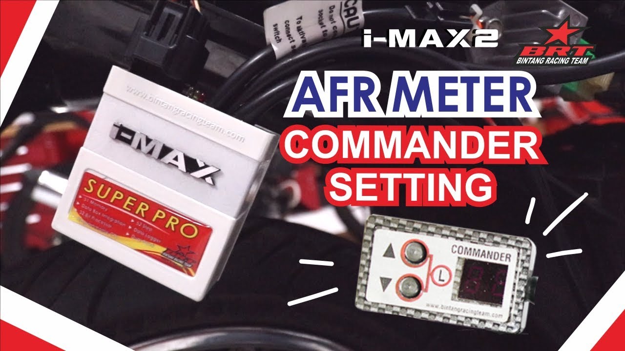 CDI IMAX 2 - SUPER PRO - COMMANDER SETTING