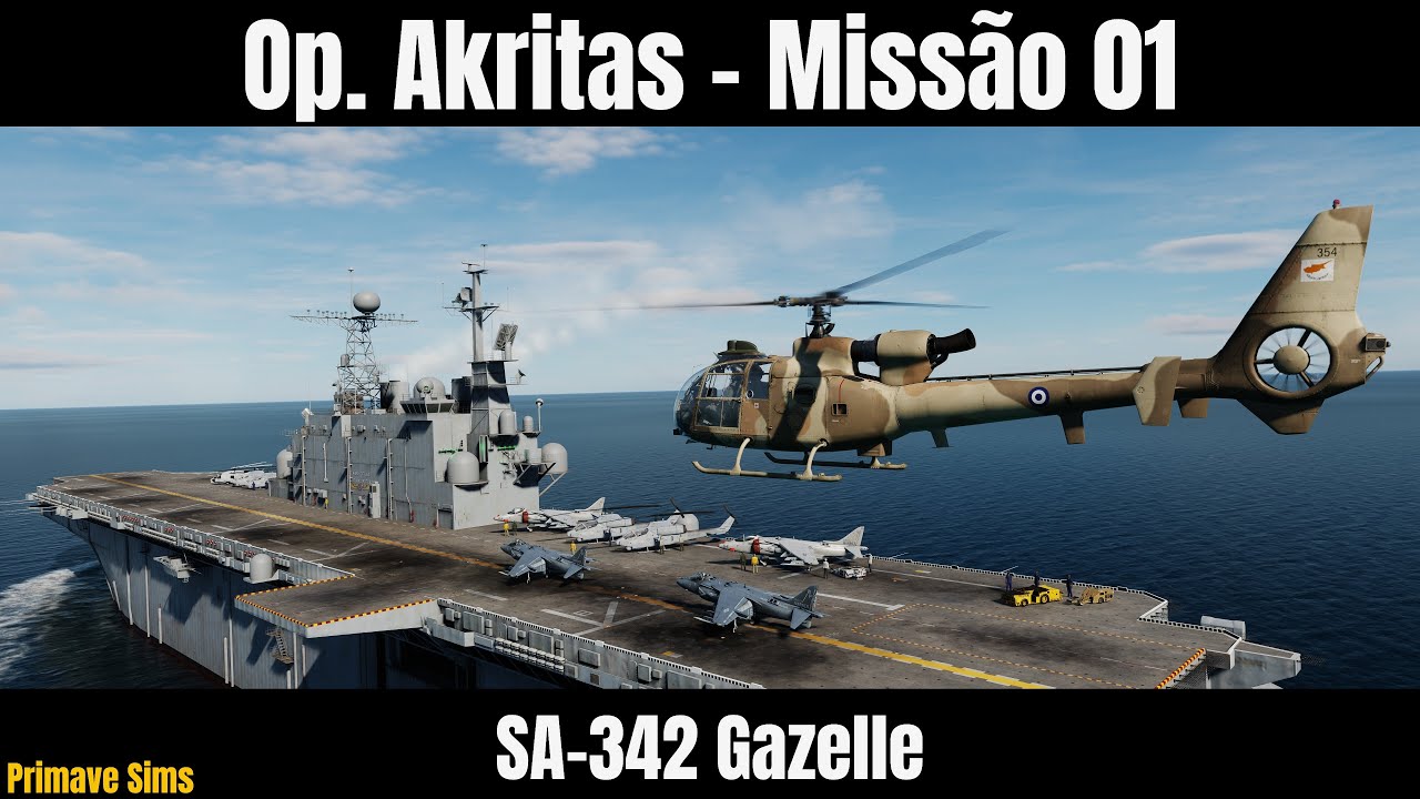 DCS SA-342 Gazelle: Op. Akritas - Missão 01