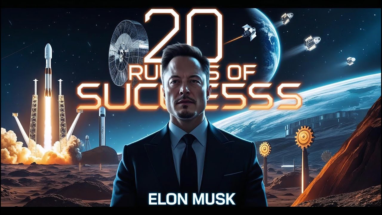20 RULES OF SUCCESS BY ELON MUSK |SUCCESS PULSE| LISTEN FOR SUCCESS| ELON MUSK | SUCCESS STORIES |
