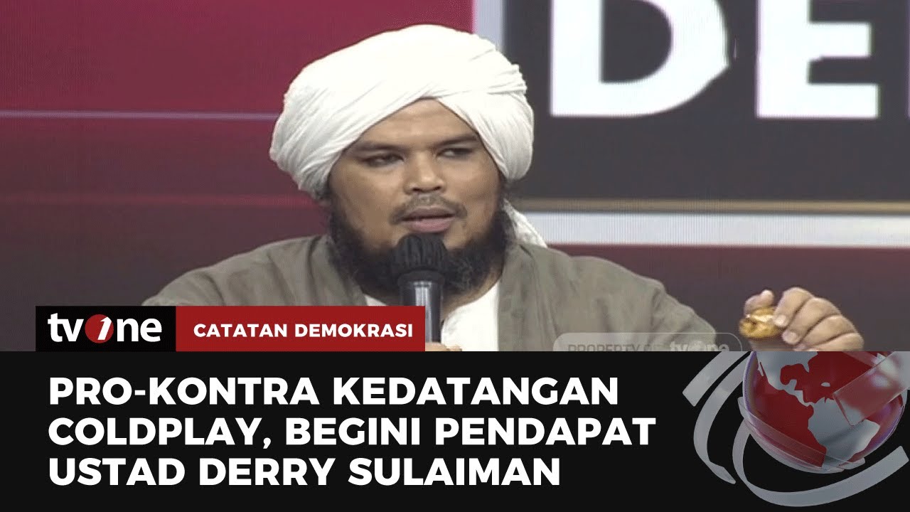 Tanggapan Ustadz Derry Sulaiman soal Konser Coldplay: Ini Jadi Lahan Dakwah Terbaik | tvOne