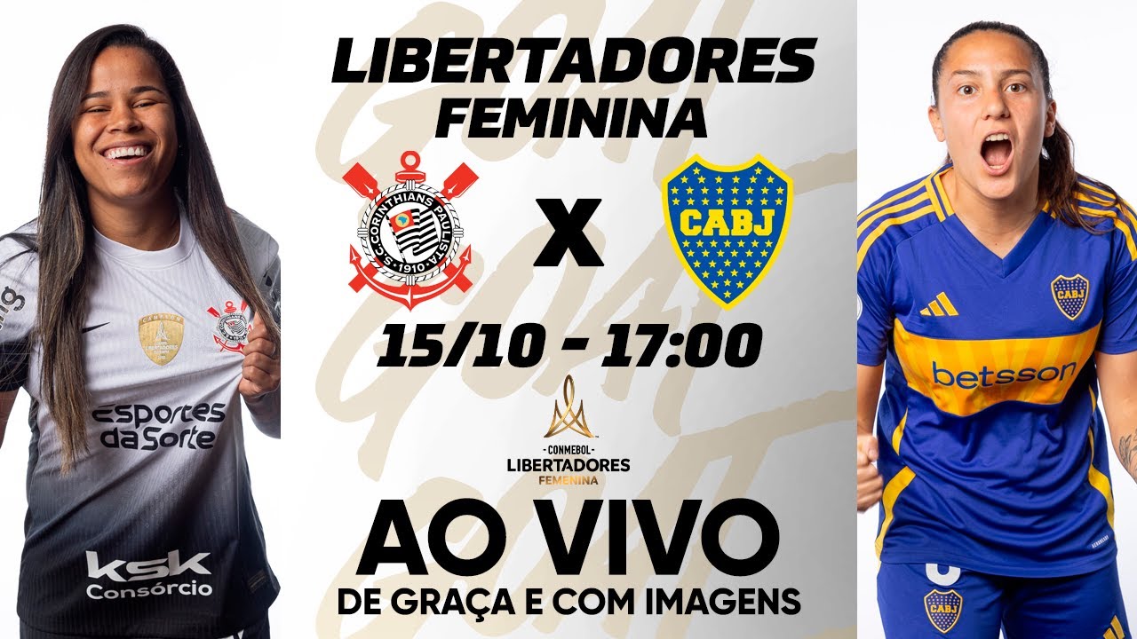 CORINTHIANS X BOCA JUNIORS | CONMEBOL LIBERTADORES FEMININA 2024 | SEMIFINAL | JOGO COMPLETO