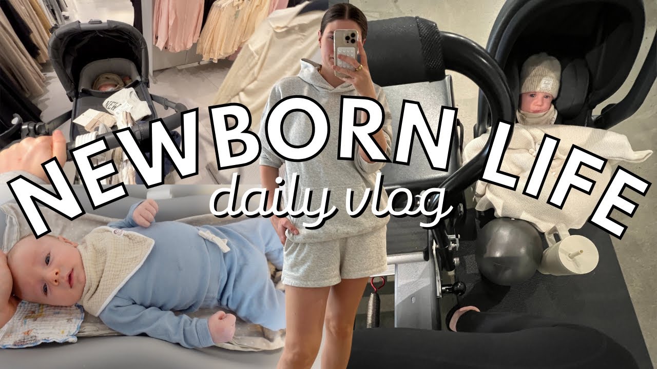 Day in the life new mom (2 month old baby routine) *realistic* vlog