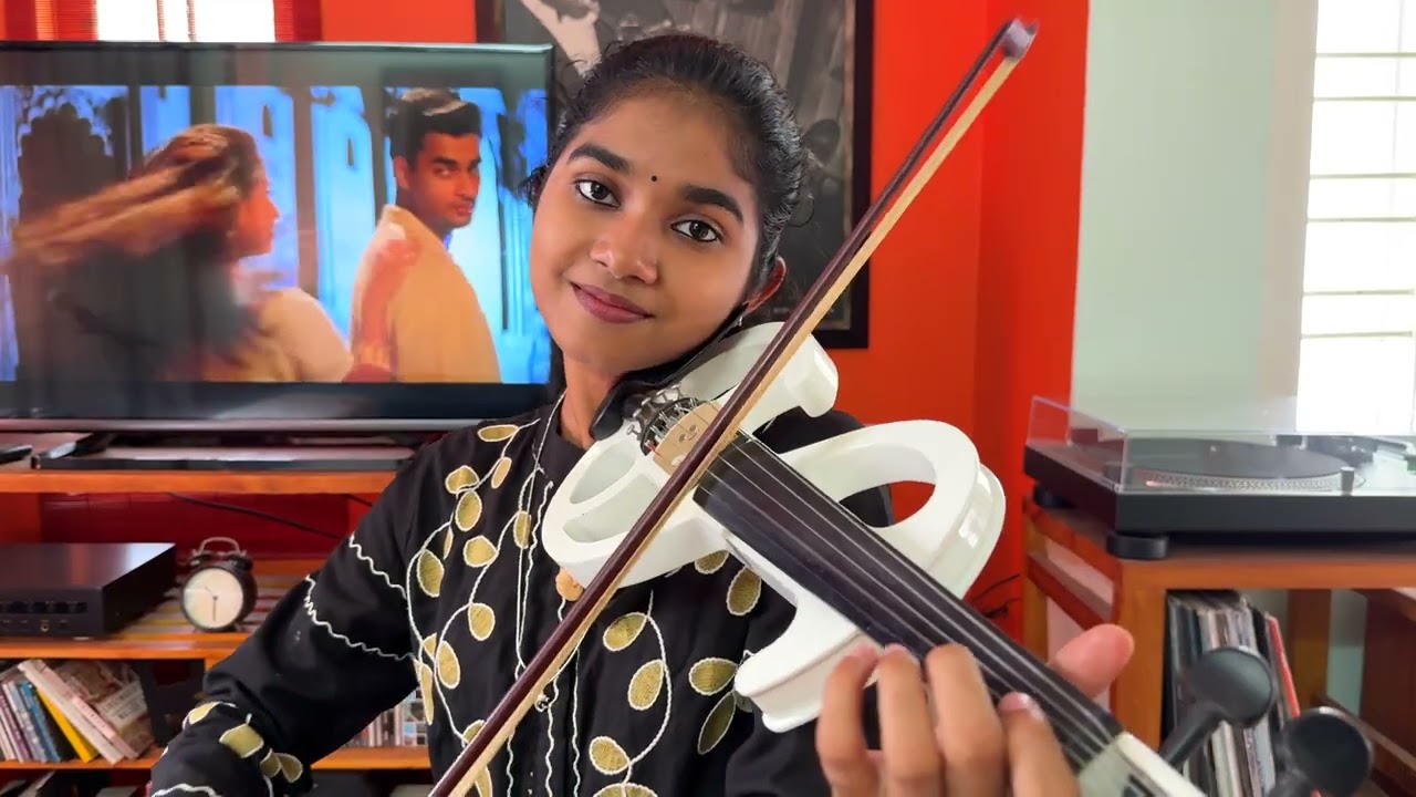 Snehithane Violin Cover | Alaipayuthey
