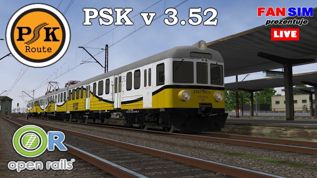 PSK MAPA  - EN57 i SA103 - OPEN RAILS 🇵🇱 🚅 KĘDZIERZYN KOŹLE - OPOLE