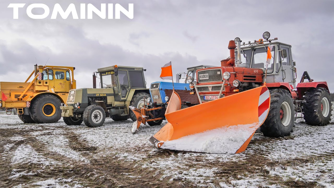 Wintertreffen Schlepperfreunde - Guhra 2025 🚜 Traktor und alttechnik
