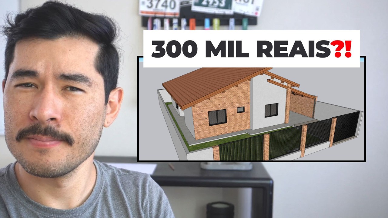 O que dá para construir com 300 mil reais? Casa real com projeto inteligente