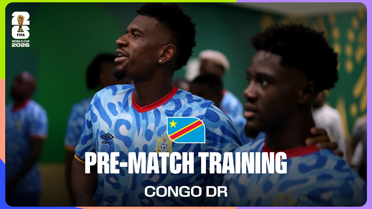 Congo DR Train Before Uzbekistan | FIFA World Cup 2026&trade;