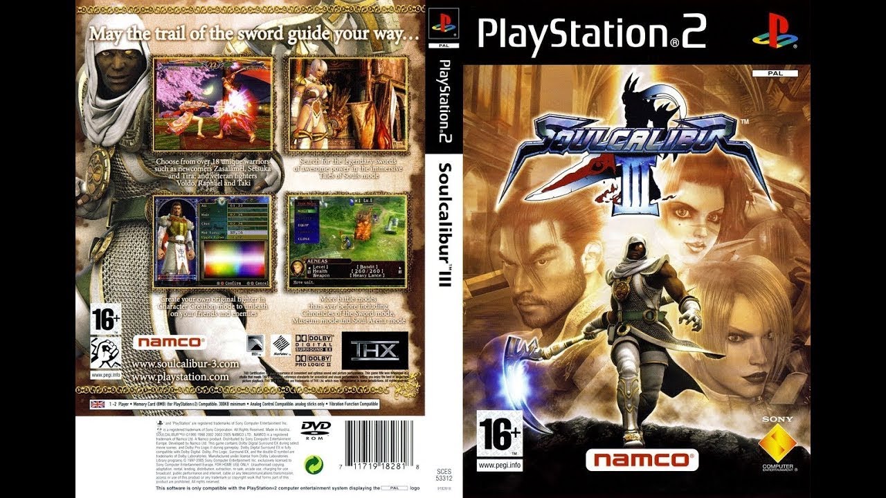Full Gameplay Speed Run Soul Calibur 3 PC Gameplay (PCSX2)